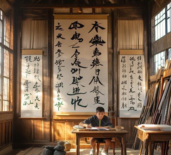 揭秘四年级书法理论考试，探析书法艺术之美