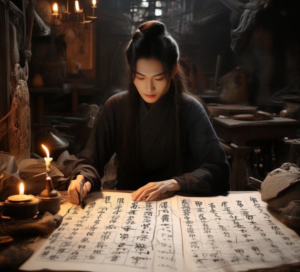 探秘阴五行，手书法理论解析，感受书法艺术魅力