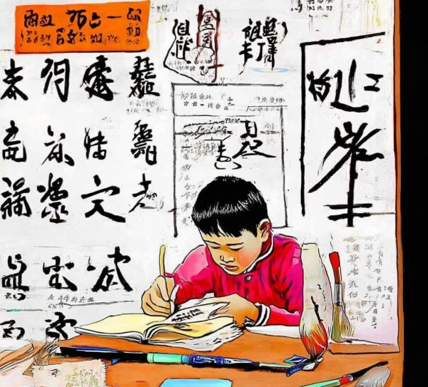 三年级书法入门，基础理论知识导学手册