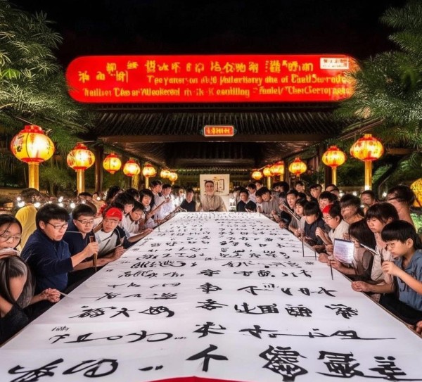 书法传承，十载辉煌——书法班十周年校庆暨招生盛典启幕