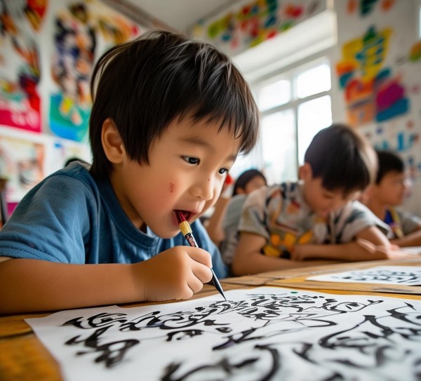 墨香童趣，小学生书法作品活力展示