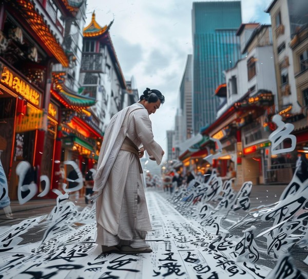 长沙书法家点赞之旅，传统与创新的艺术足迹
