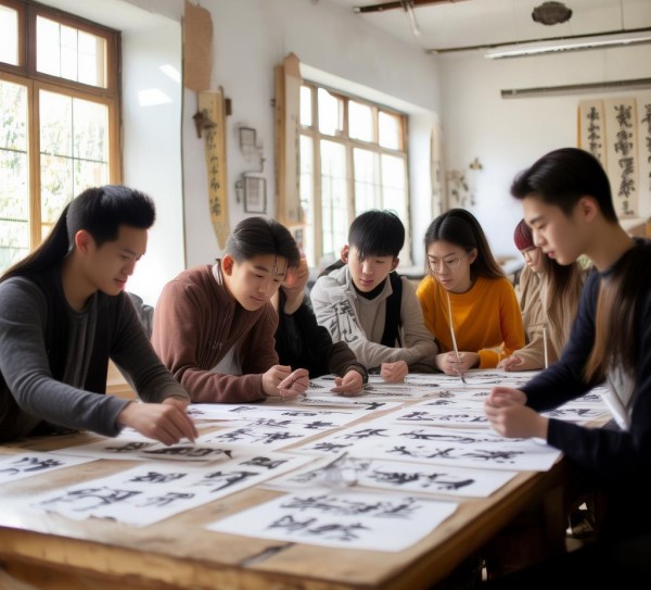 墨香浸润青春，书法课，大学生活的关键一环