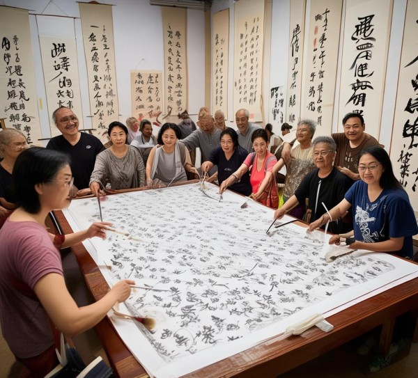 书法艺术新篇章，协会创新传承，共绘书法活力图