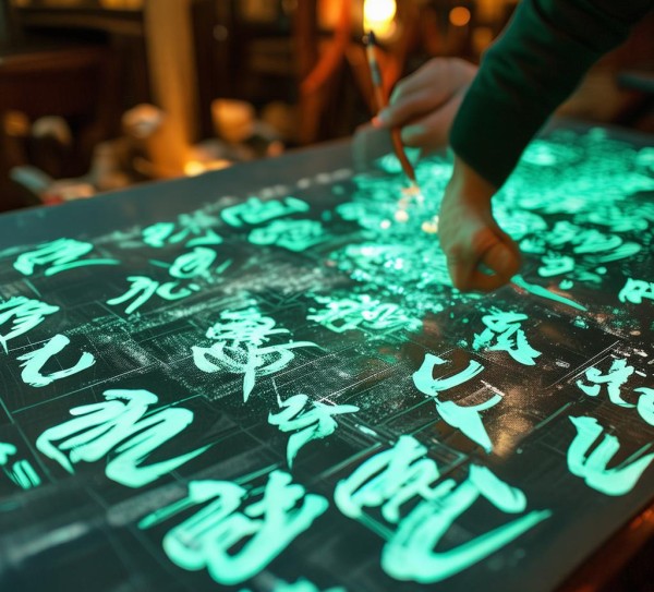 书法艺术与数字特效融合，动态抠像教程大揭秘